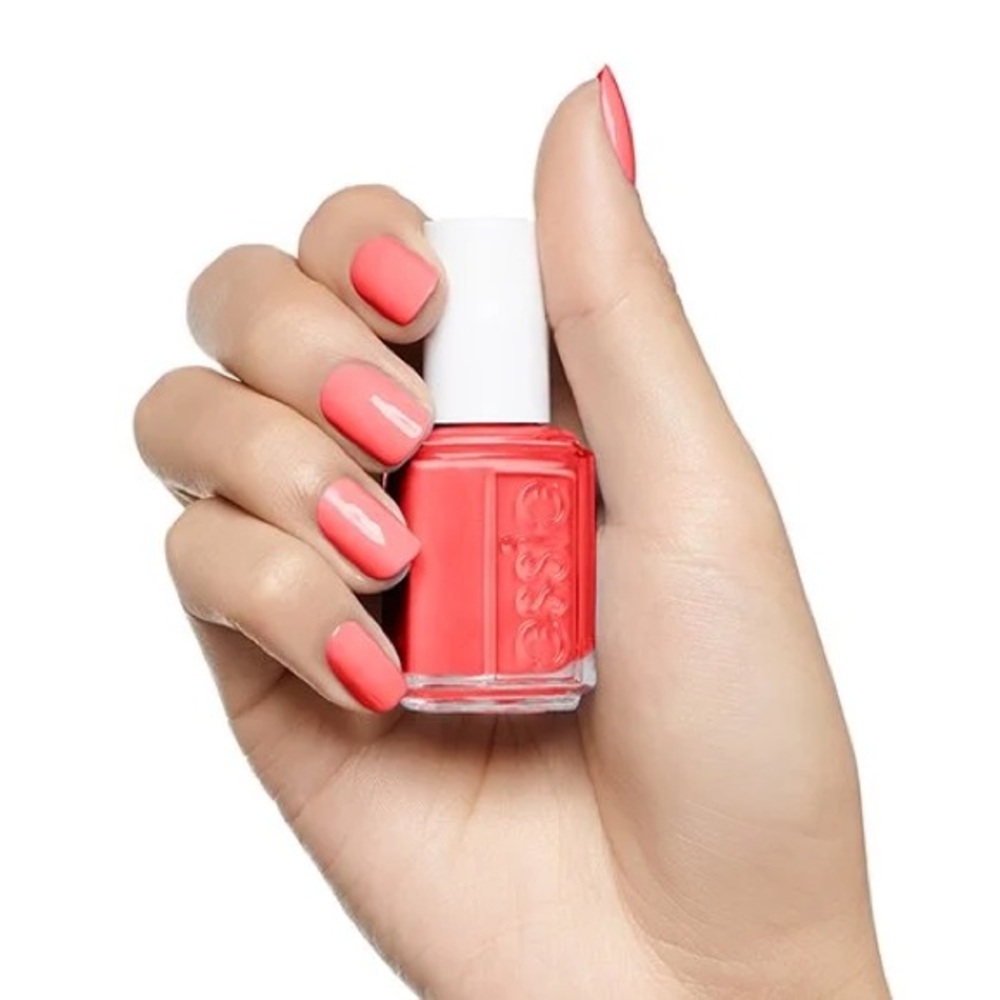 Essie Sunday Funday Coral Shimmer Nail Polish NEW